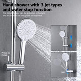 Shower Head with Handheld Shower System with 10" Rain Shower Head W1219P264020
