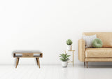 Curved Oak-ish Coffee Table B182P166496