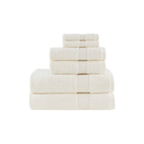 6 Piece Organic Cotton Towel Set B03598753