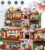 ZNTS Building Blocks Set of 4, Kids Mini Building Block Kit, 1608Pcs Japan House Building Set Gift for 63330931