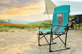 Camping Directors Chair, Heavy Duty,Oversized Portable Folding Chair with Side Table, Pocket for W640P224442