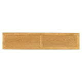 U_STYLE Vintage Sofa Table Console Table with Luxurious Pine Veneer and Elegance Vase-Leg Design,for N711P261924O