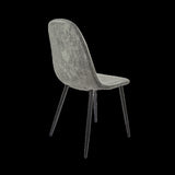 ZNTS Dining Chairs Set of 4, Modern Accent Chairs with Soft glove suede Fabric Upholstered Seat, Spoon 29984484