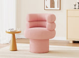 360&degSwivel Chair Swivel Accent Chair Round Swivel Chair Barrel Chair Vanity Chair for Living N763P331761P