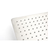 10 Inch High Pressure Rain Shower Head, 304 Stainless Steel Square Shower Head with Self-Cleaning 67359501