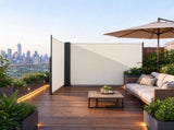 71" x 236" Retractable Patio Side Awning, Outdoor Room Divider for Garden, Balcony, Pool & Deck, 69792708