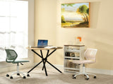 31.5 Inch Small Writing Desk Compact Computer Table for Teen Study Home Office Desk, Oak 57710869
