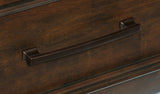 Classic Bedroom Brown Finish 1pc Chest of Drawers Mango Veneer Wood Transitional Furniture B01151900