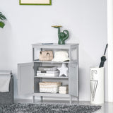 Bathroom Storage Cabinet Grey 47124825