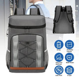 Cooler Backpack 36 Can Leakproof Insulated Cooler Backpack with 25L/6.6Gal for Picnic Camping Beach 86213141
