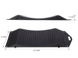 4PACK Tire Saver Ramps,Wheels Tire Saver Ramps,Anti-Slip Hard Plastic Design,Black-Does not support 96888067