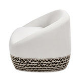 Willow 71" Upholstered Woven Patio Deep Seating Sofa, Wheat Beige Axroma Olefin B2719P245972
