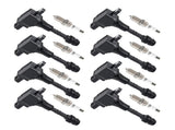 8 Ignition Coils & Spark Plugs fit for Infiniti QX5 Nissan Armada Pathfinder Titan 88792461