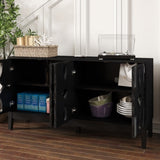 60.5" Mid Century Modern Sideboard Buffet with Storage, TV Media Console Table, Storage W1801P268982