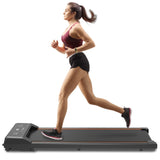 Walking Pad Under Desk Treadmill, LED Display and Remote Control Portable Treadmill for Home and W1362119975