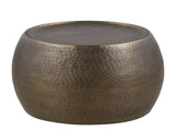 ET501 Modern Contemporary Aluminum material 21" Height End Table, Side Table with Glossy Hand B009P298418