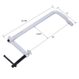 Bar Clamps Set, Drop Forged Steel Bar Clamps, Steel F Clamps for Welding, Woodworking, Metal W465P190075