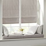 Basketweave Room Darkening Cordless Roman Shade B035129722