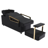 Shampoo Bowl and Set for Salon, Hair Washing Station for Hair Stylist, ABS Shampoo Bowl Sink W2700P318168