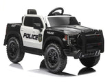Kids Ride On Police Car, 12V Electric Vehicle with 2.4G Remote Control, Dual Motors, Slow Start, W1760P426785