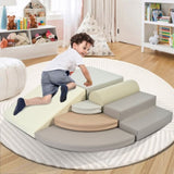 7-Piece Soft Foaming Blocks for Toddlers,Soft& Crawl Playset Indoor, Soft Play Equipment N710P170357E