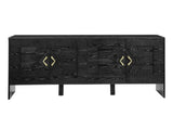 60" Mid Century Modern Sideboard Buffet Cabinet with Storage, TV Media Console, Storage Cabinet with W1801P290306