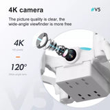 4DRC V5 Kids and Beginners Mini RC Drone V5 RC Quadcopter with 1080P HD Wide Angle Camera,Drones 15486473