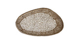 T3601-50 Oval Coffee Table Gold B009140732