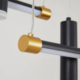 Javeriah 4 - Light Dimmable Kitchen Island Linear LED Pendant T3177P283999