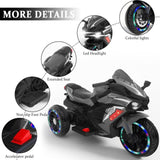 12V children's motorcycle, 3-4 years old electric motorcycle, gery
Children's motorcycles make full W3380P310013