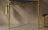 VICI 36" Freestanding Bathroom Vanity Iron Leg without Basin, Gold W2615P243103