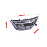 Left LED Headlight Headlamp Assembly Replacement for Toyota RAV4 2.5L 2022-2024 811500R360 86302071