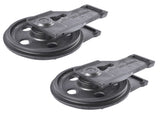 2x Front Idler Wheel Tensioner 6814880 Replacement for Bobcat 331 E26 E32 E42 325 328 329 6807909 81616447