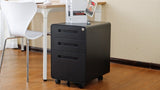 3 Drawer Mobile File Cabinet Under Desk Office,Simple Style Versatile Storage Cabinet for W124782438
