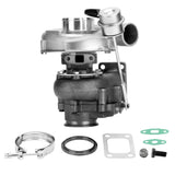 FIT For T04E T3 .63 Turbo Turbocharger Compressor 420HP W/ Internal Wastegate V-band 26481178