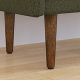 Teddy velvet storage stool, ,with storage space, suitable for apartments, living rooms and W487P205944