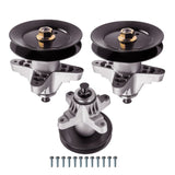 3 Pack Spindles Assembly for Cub Cadet 50" Deck 918-04125 918-04125B 918-04125C 35123143