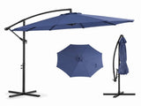 9.8FT Offset Cantilever Patio Umbrella with Crank & 8 Ribs, Easy Tilt Adjustment, UV Protection for 82226446