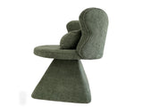 Vanity Chair with Butterfly Back,Swivel Accent Chair Dining Chairs,Makeup Stool for Bedroom Dressing 05475804