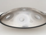 10 Notes Mandala Pattern Silver Handpan Drum Decorative Steel Percussion Instrument 77193671
