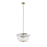 2-Light Beaded Chandelier B03595695