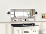 48X30 Medical Cabinet with Mirror, suitable for bathroom, wall-mounted bathroom mirror, with storage W708P581229