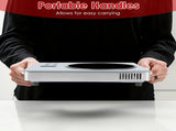 3500W Electric Single Burner Cooktop 110V - Rapid Heating Hot Plate with 4 Preset Modes 81528283