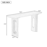 U_STYLE Uniquely Designed Console Table made of Fraxinus Mandschuric Solid Wood Veneer,with N711P205931N