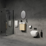 16 "Bathroom Vanity Sink Combo for Space, Modern Bathroom Vanity with Ceramic Sink, W1972P190339