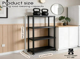Plastic Shelves, 4-Shelf rack, Multi-Purpose Shelf, Plastic Shelves for 17145756