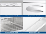 Hot Towel Warmer for Facials Massage, Esthetician Towel Heating Cabinet White, Aluminum Chamber, 55972334