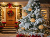 6PCS Set 3.9" Glass Christmas Ball Ornaments Shimmering Hanging Decorations for Holiday Tree & Party 58156955