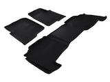 All Weather TPE Car Floor Mats fit for Ford F-150 Super Crew Cab 2004-2008 Anti-Slip 41880422