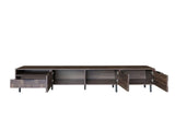 78 " Mid Century Modern TV Stand for 65 Inch TVs, TV Console with Storage Cabinets for Living Room, N710P293264Q